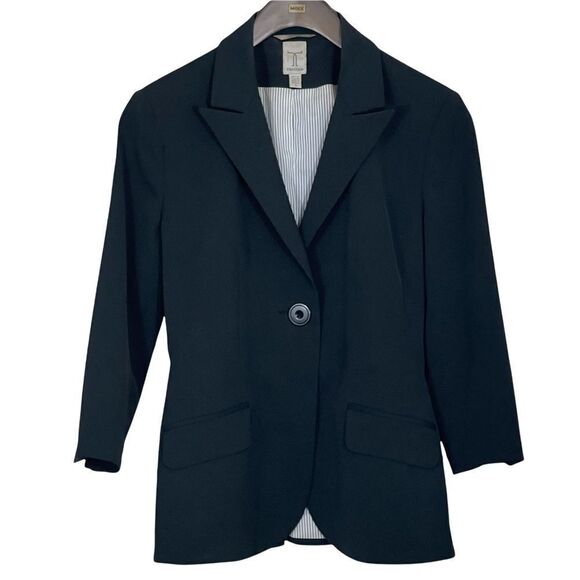 Tristan Black Blazer Size 2 - Picture 3 of 4